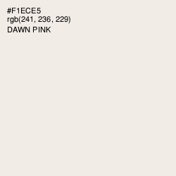 #F1ECE5 - Dawn Pink Color Image